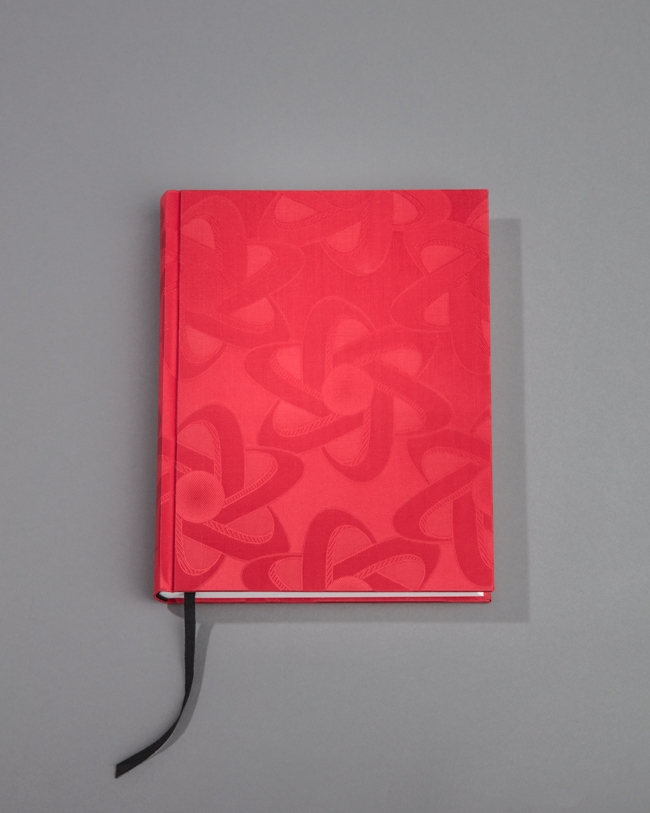 Tagebuch Damastgewebe