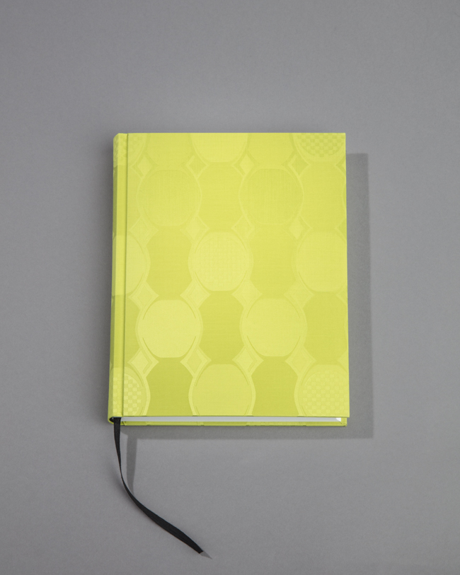 Tagebuch Damastgewebe